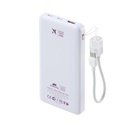 Rivacase VA2311 10000mAh ferðarafhlaða, PD 22.5W, LanYard USB-C kapall, LED, hvít - image 14 [77e4cdd35f]