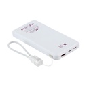 Rivacase VA2311 10000mAh ferðarafhlaða, PD 22.5W, LanYard USB-C kapall, LED, hvít - image 17 [abe0f4d5c2]