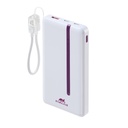 Rivacase VA2311 10000mAh ferðarafhlaða, PD 22.5W, LanYard USB-C kapall, LED, hvít - image 19 [52af918b4f]