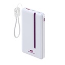 Rivacase VA2311 10000mAh ferðarafhlaða, PD 22.5W, LanYard USB-C kapall, LED, hvít - image 20 [93f10f8ba3]