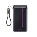 Rivacase VA2312 20000mAh ferðarafhlaða, PD 22.5W, LanYard USB-C kapall, LED, svört - image 3 [aa67764b64]
