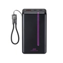 Rivacase VA2312 20000mAh ferðarafhlaða, PD 22.5W, LanYard USB-C kapall, LED, svört - image 4 [ad3ef87082]
