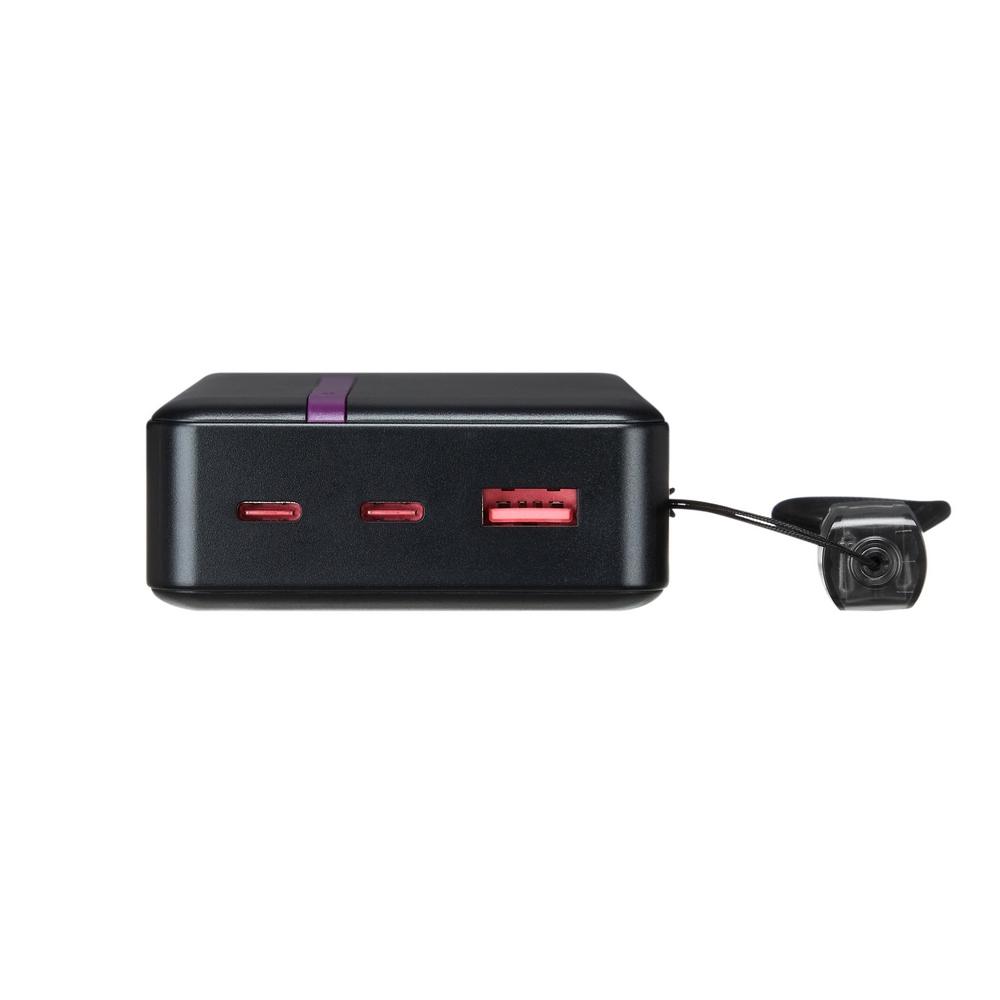 Rivacase VA2312 20000mAh ferðarafhlaða, PD 22.5W, LanYard USB-C kapall, LED, svört - image 12 [e77d530a58]