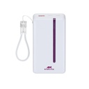 Rivacase VA2312 20000mAh ferðarafhlaða, PD 22.5W, LanYard USB-C kapall, LED, hvít - image 3 [20f7606211]