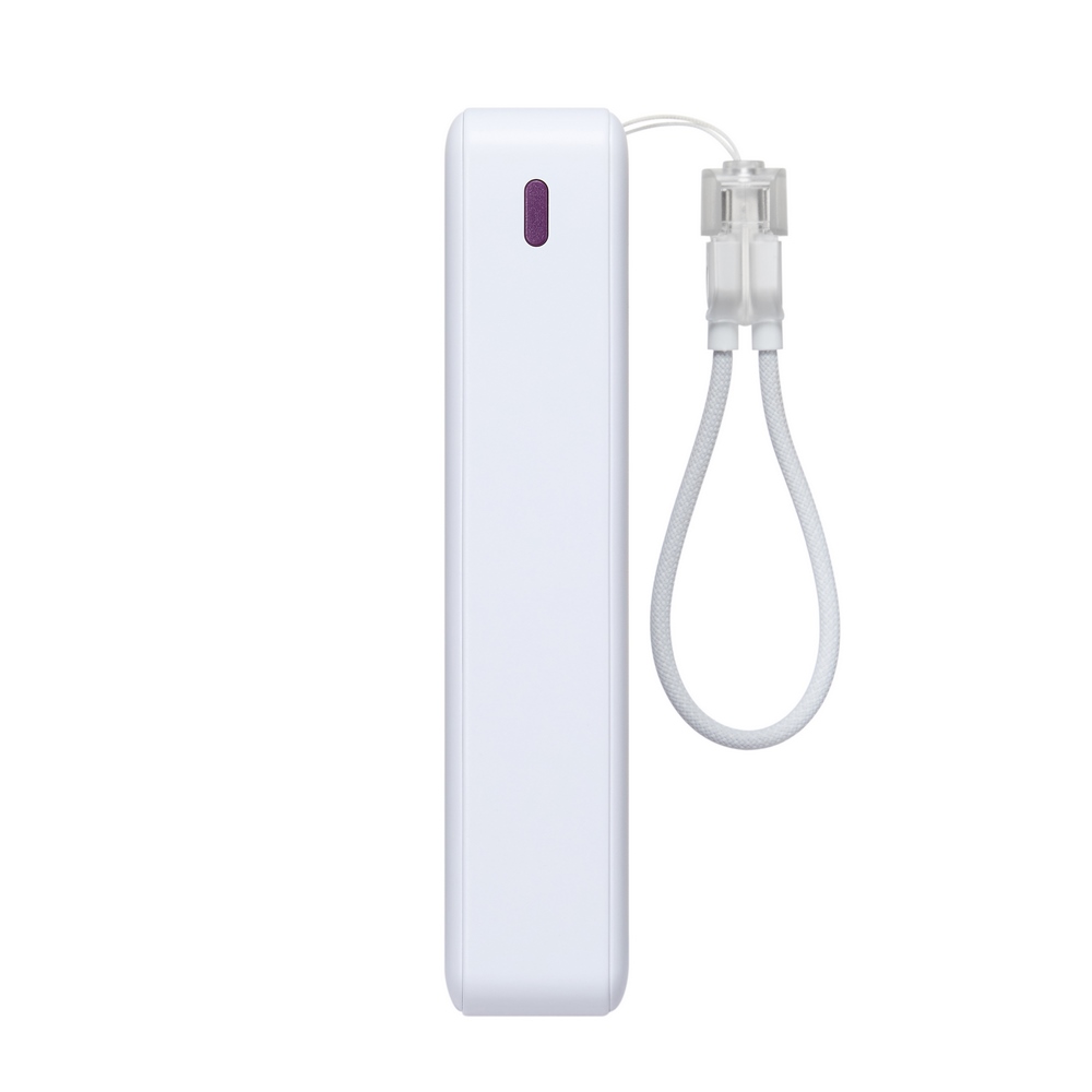 Rivacase VA2312 20000mAh ferðarafhlaða, PD 22.5W, LanYard USB-C kapall, LED, hvít - image 9 [b9a174f6cf]