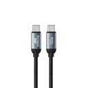 Rivacase PS6115 BK21 100W USB-C í USB-C 2,1m ofinn kapall, svartur - image 3 [9f66f65fac]