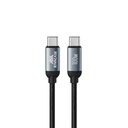 Rivacase PS6115 BK21 100W USB-C í USB-C 2,1m ofinn kapall, svartur - image 4 [7c53e754c6]