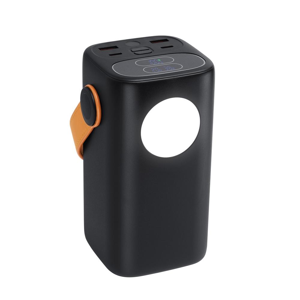 Rivacase VA1085 40000mAh ferðarafhlaða, PD 65W, innb.lampi, LED, svört - image 4 [764eccf0ca]