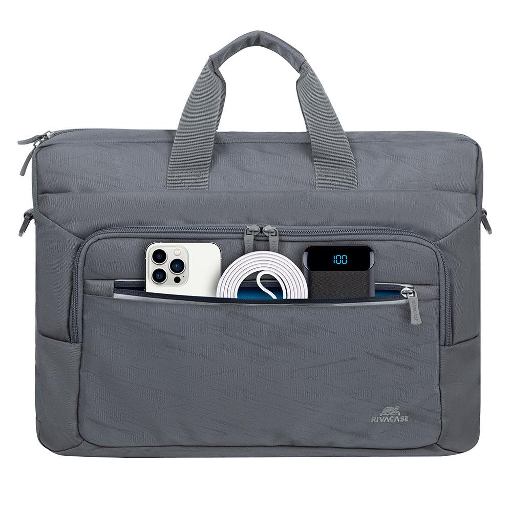 Rivacase 7531 Alpendorf 15-16" ECO hliðartaska, grá - image 16 [056c7ac2e9]