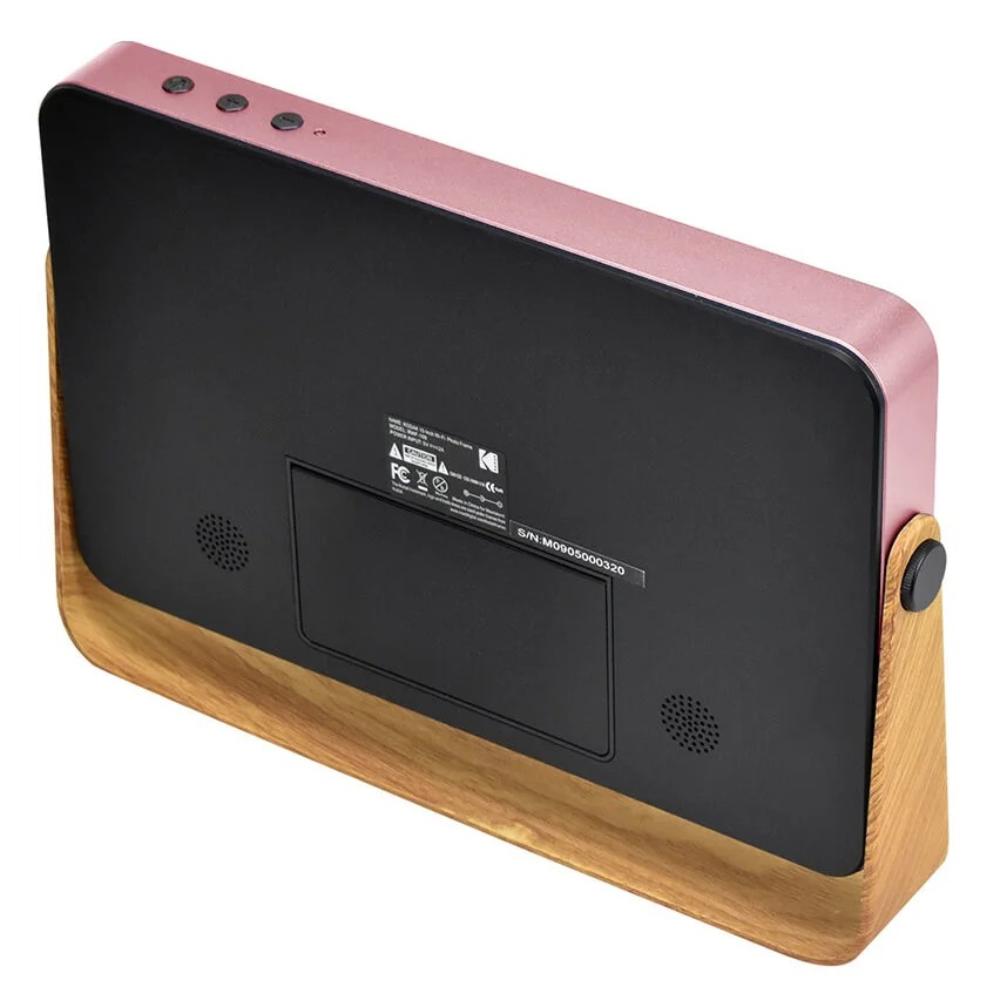 Kodak RWF-108V 10" Wi-Fi stafrænn myndarammi með rafhlöðu, rósagylltur á viðarstandi - image 6 [32c06a4a6e]