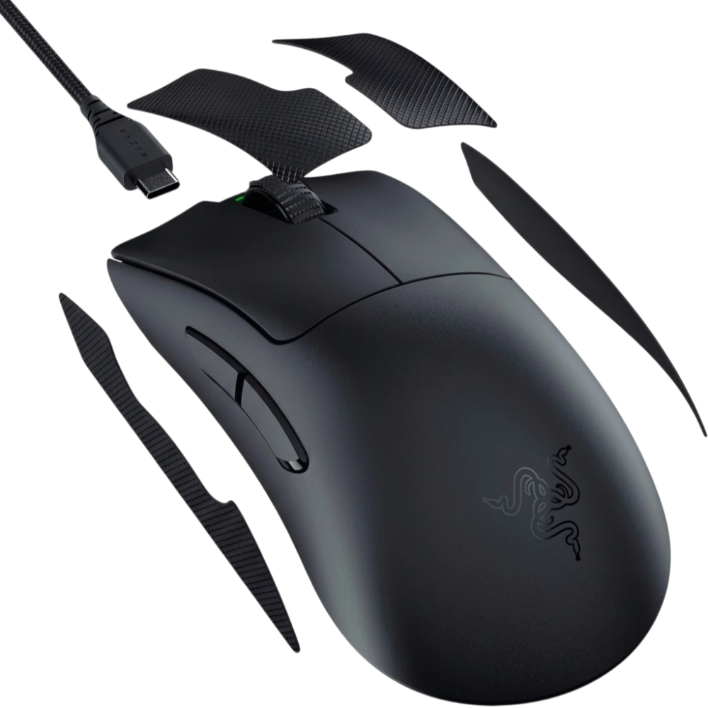Razer Deathadder V3 Pro RGB Hyperspeed þráðlaus leikjamús, svört - image 5 [52211a3aa0]