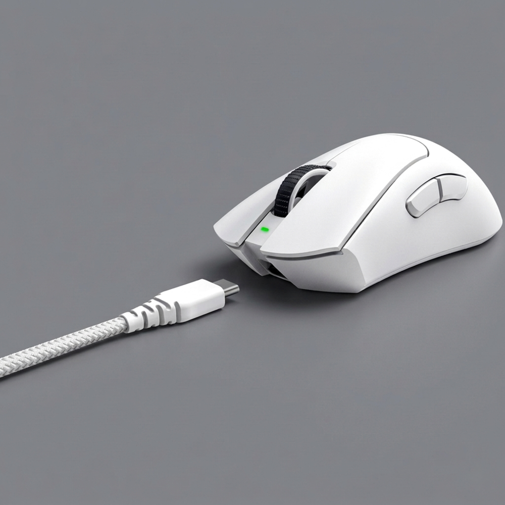 Razer Deathadder V3 Pro RGB Hyperspeed þráðlaus leikjamús, hvít - image 12 [82b6d0bc9e]