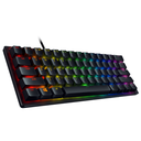 Razer Huntsman Mini 60% RGB leikjalyklaborð, Fj.bláir optical svissar, Nordic, Svart - image 3 [149c85e11f]