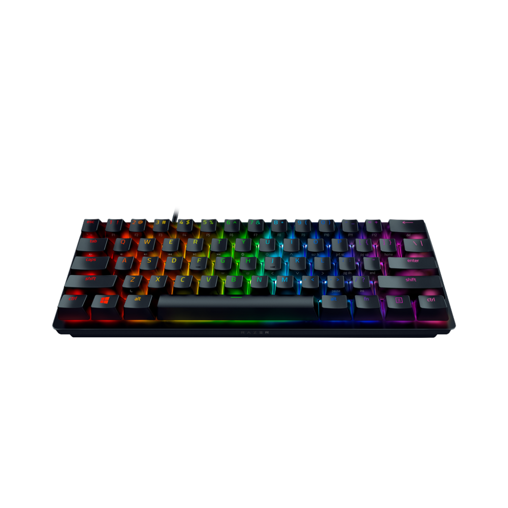 Razer Huntsman Mini 60% RGB leikjalyklaborð, Rauðir optical svissar, Nordic, Svart - image 3 [d66e85fac6]