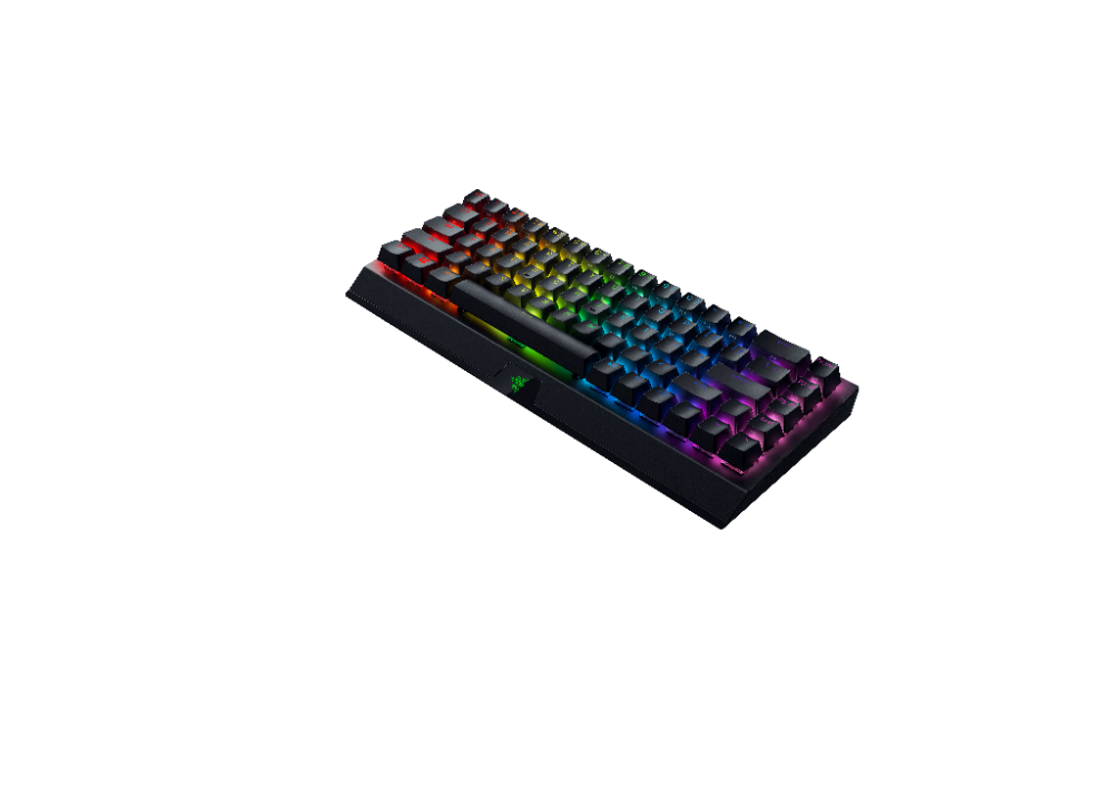 Razer BlackWidow V3 Mini 65% þráðlaust RGB leikjalyklaborð, Gulir svissar, US, Svart - image 4 [c04f6cdad4]
