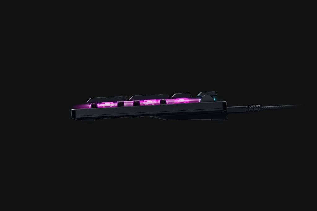 Razer DeathStalker V2 Pro þráðlaust RGB leikjalyklaborð, Rauðir optical Low-Profile svissar, Nordic, Svart - image 3 [44f2546345]