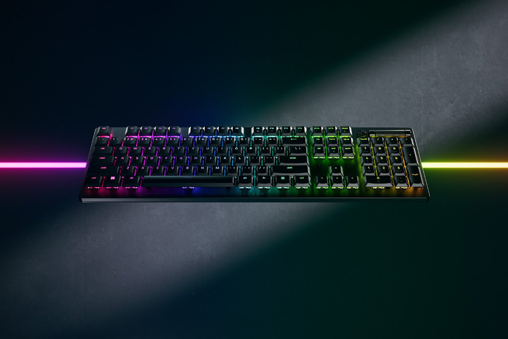 Razer DeathStalker V2 Pro þráðlaust RGB leikjalyklaborð, Rauðir optical Low-Profile svissar, Nordic, Svart - image 11 [96777efb11]