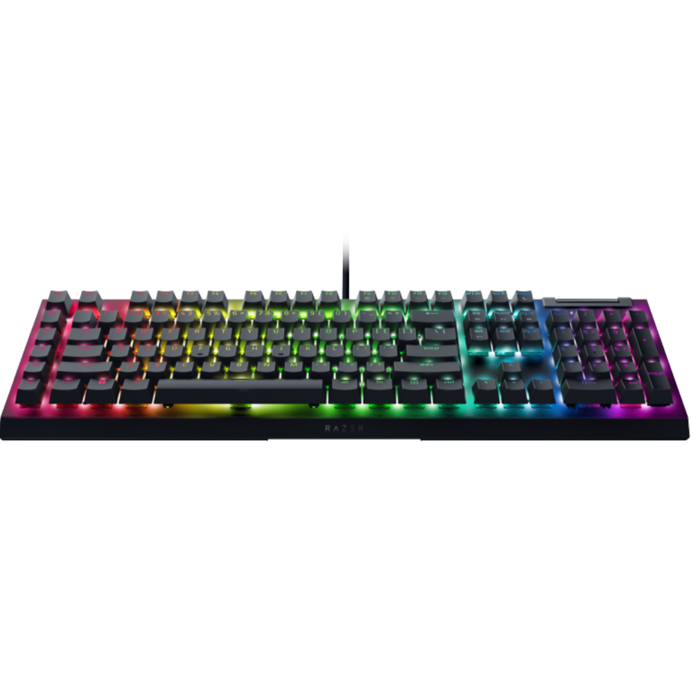 Razer BlackWidow V4 X RGB leikjalyklaborð, Grænir svissar, Nordic, Svart - image 2 [237281bfda]