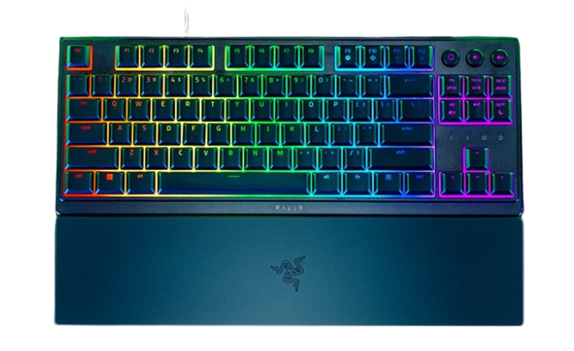Razer Ornata V3 TKL RGB leikjalyklaborð, lyklaborðsrenning, Mecha-Membrane, Nordic, Svart - image 2 [c934d291f1]