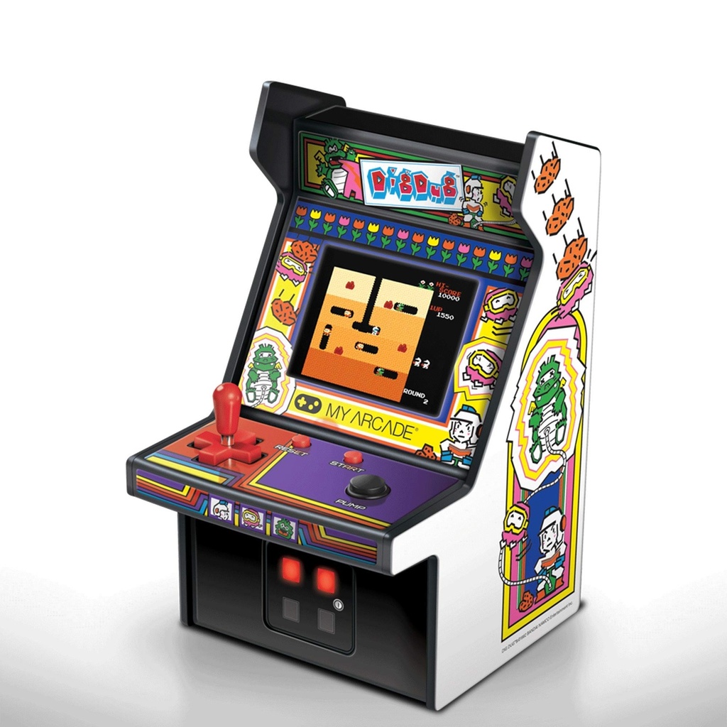 MY ARCADE 6.75" Micro Player DIG DUG Arcade spilakassi - image 2 [9be8b33b62]
