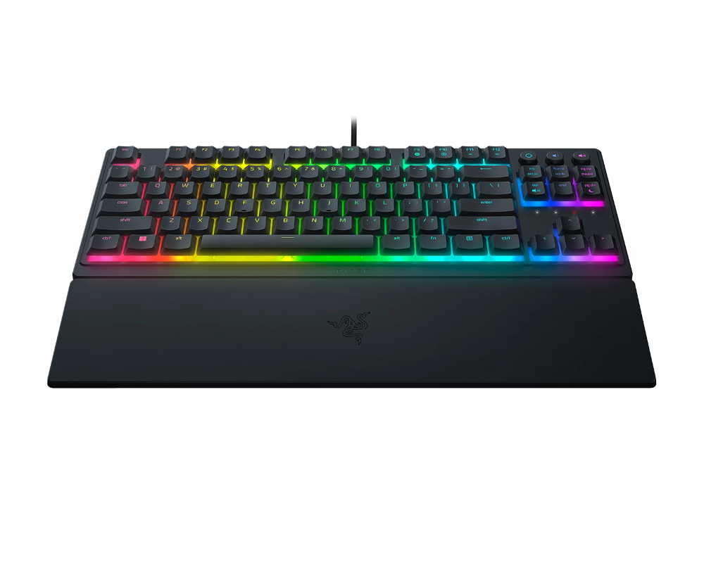 Razer Ornata V3 TKL RGB leikjalyklaborð, lyklaborðsrenning, Mecha-Membrane, Nordic, Svart - image 8 [3e383a18d0]