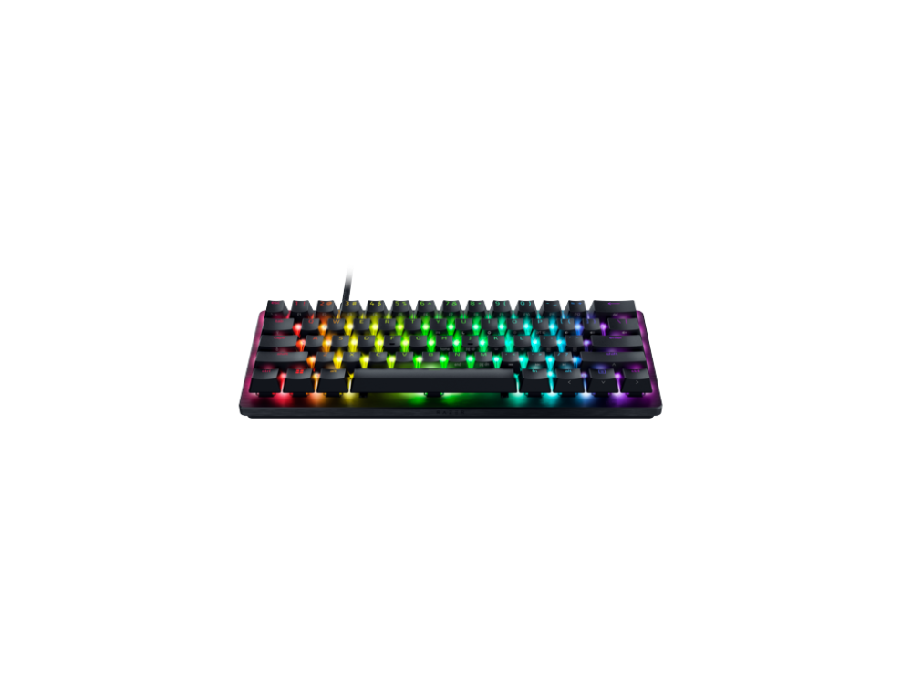 Razer Huntsman V3 Pro Mini 60% RGB leikjalyklaborð, lyklaborðsrenning, Analog optical svissar Gen2, Nordic, Svart - image 2 [8be0f9de69]
