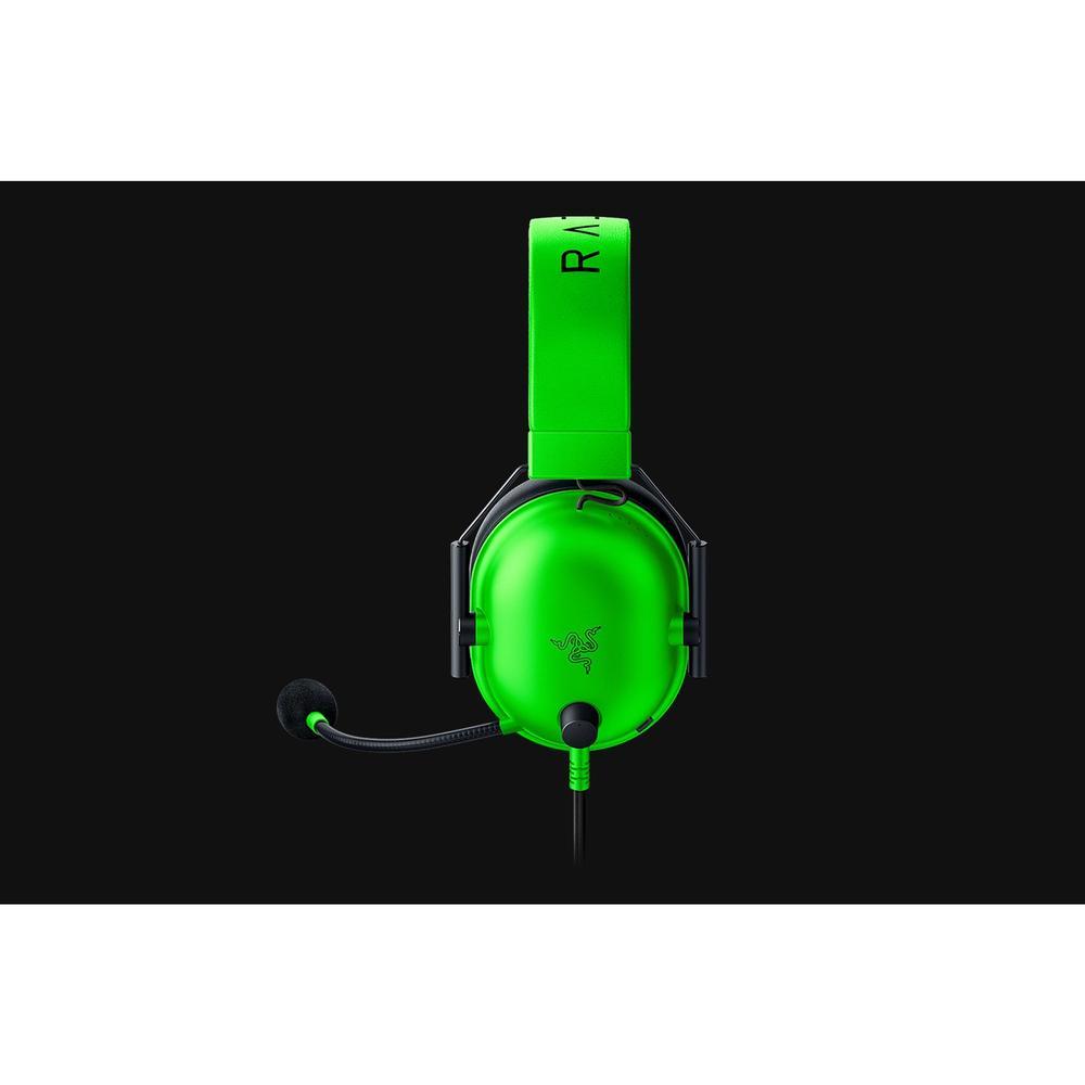 Razer BlackShark V2 X 7.1 leikjaheyrnartól með hljóðnema, Græn - image 8 [ac57236242]