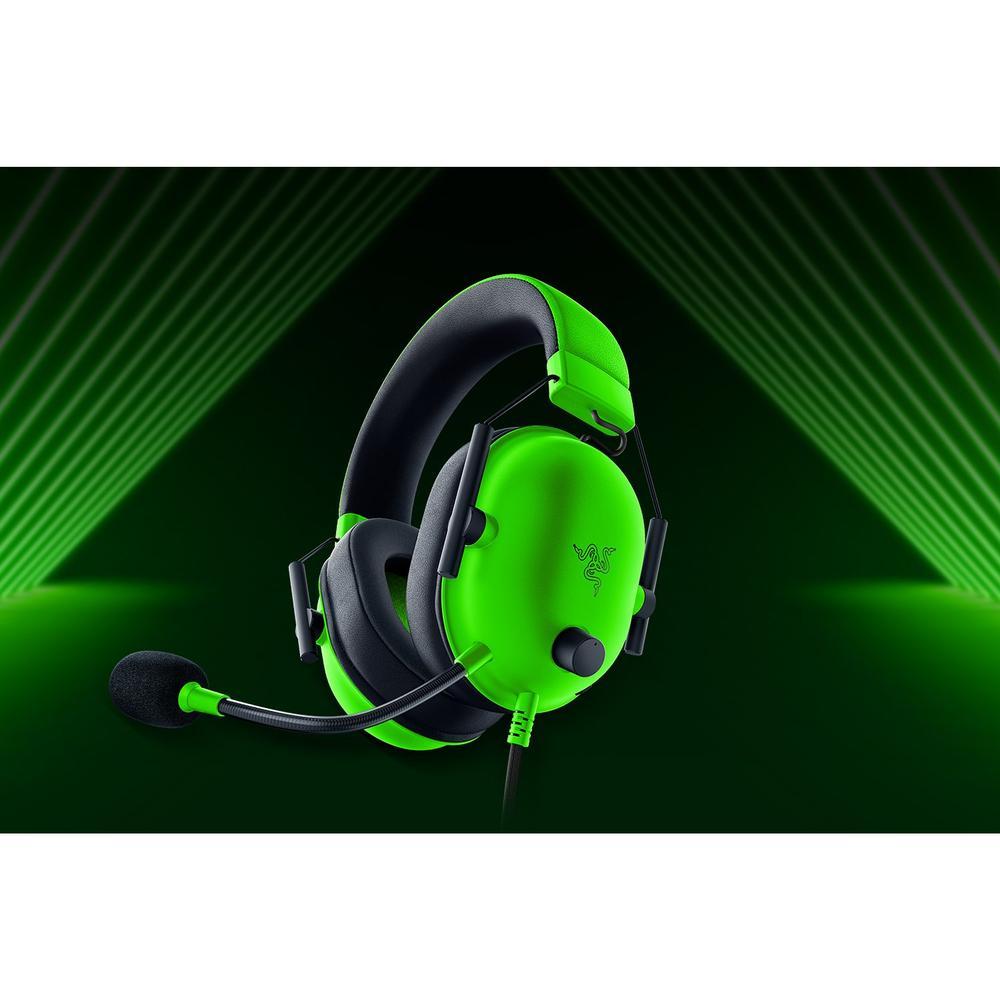 Razer BlackShark V2 X 7.1 leikjaheyrnartól með hljóðnema, Græn - image 11 [722e17eed8]