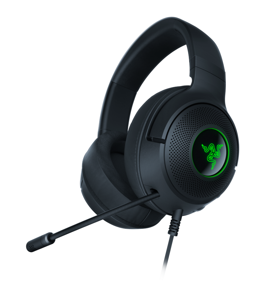 Razer Kraken V3 X 7.1 USB leikjaheyrnartól með hljóðnema, Svört - image 2 [32bd8ae18a]