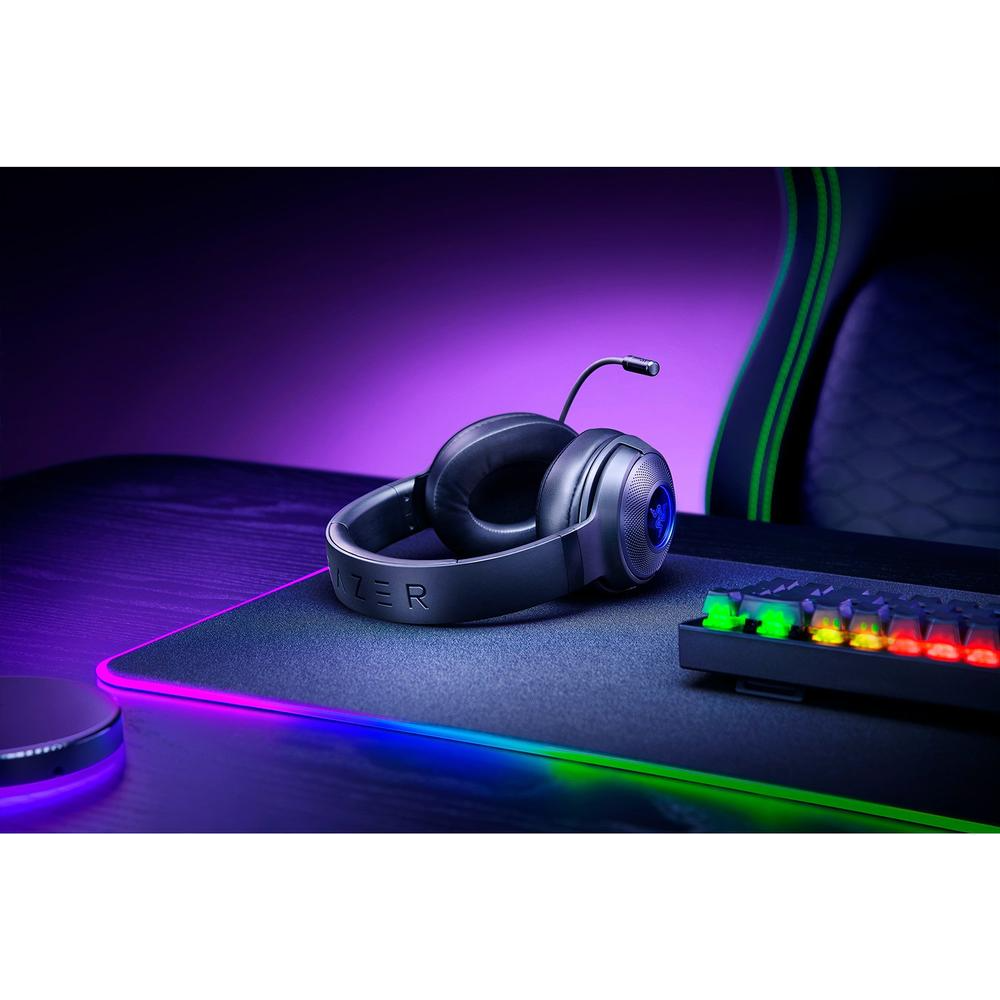 Razer Kraken V3 X 7.1 USB leikjaheyrnartól með hljóðnema, Svört - image 7 [cf8f1a4756]