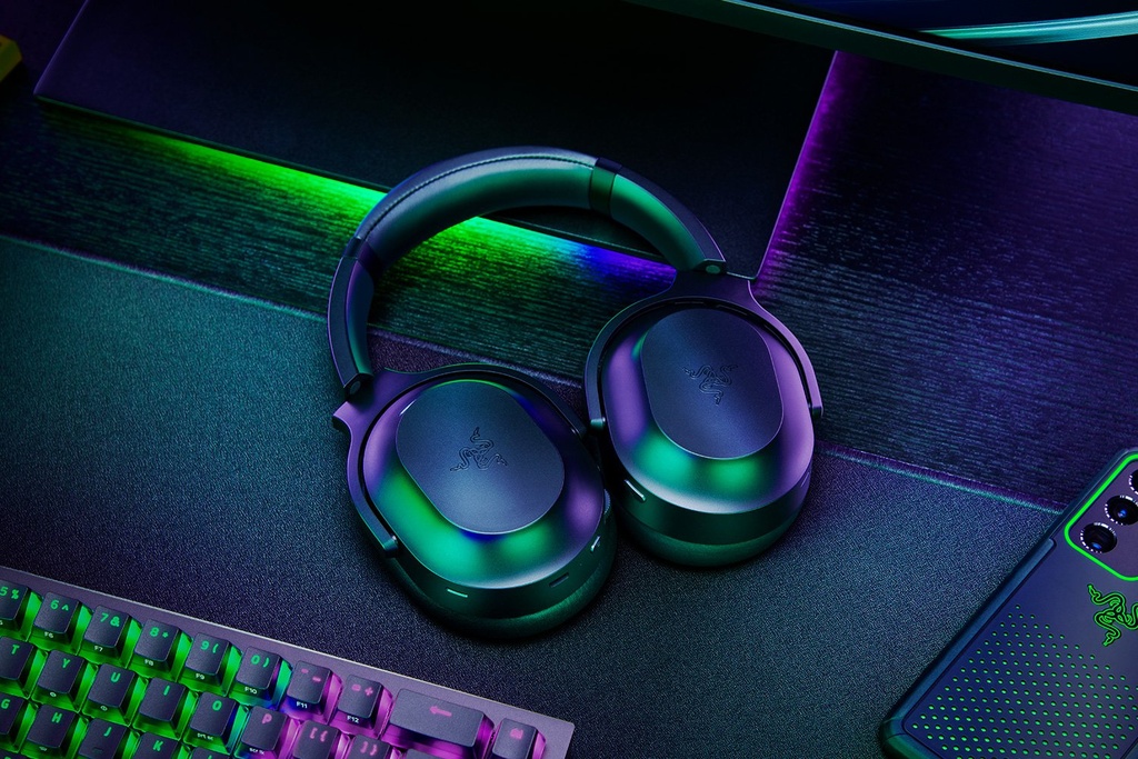 Razer Barracuda Pro Hybrid ANC HyperSpeed þráðlaus Multi-Device leikjaheyrnartól með hljóðnema, Svört - image 7 [6b2febe6cc]