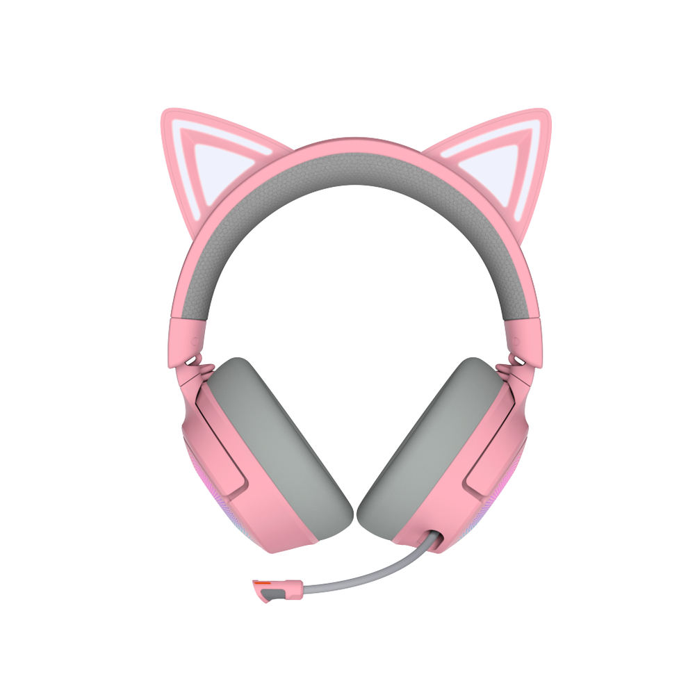Razer Kraken Kitty V3 Pro HyperSpeed þráðlaus leikjaheyrnartól með hljóðnema, bleik - image 4 [ddb18b742b]