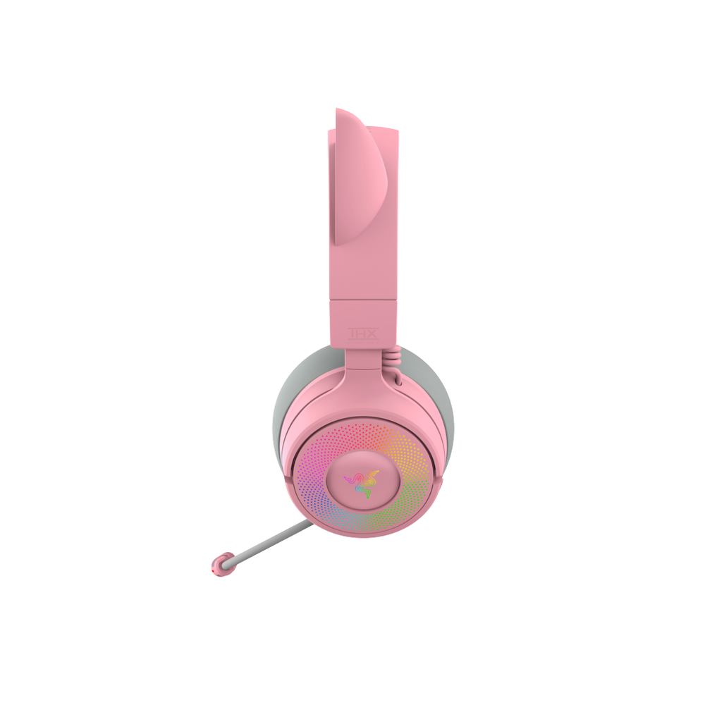 Razer Kraken Kitty V3 Pro HyperSpeed þráðlaus leikjaheyrnartól með hljóðnema, bleik - image 8 [f3192ecd8d]