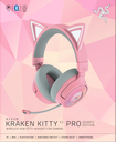 Razer Kraken Kitty V3 Pro HyperSpeed þráðlaus leikjaheyrnartól með hljóðnema, bleik - image 14 [14b96ef15b]