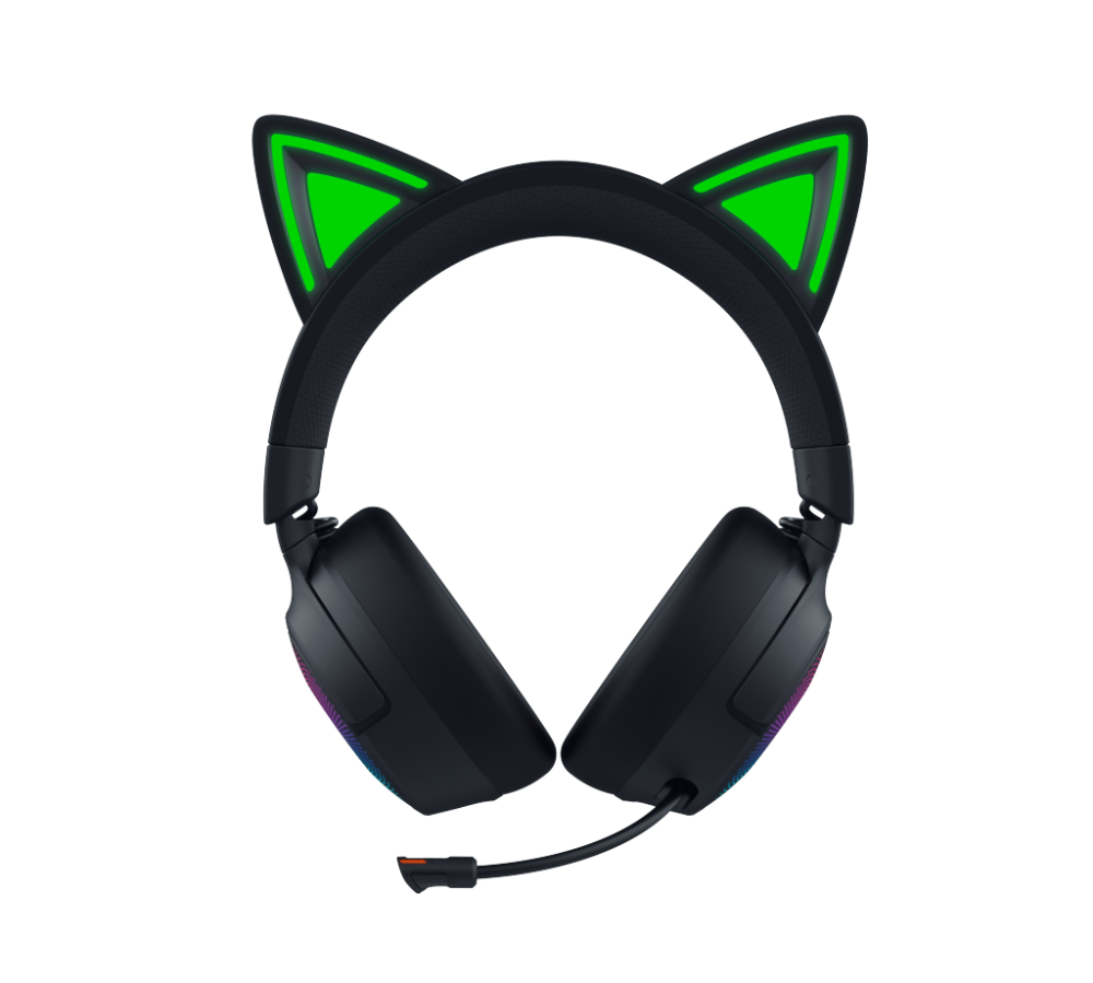 Razer Kraken Kitty V3 Pro HyperSpeed þráðlaus leikjaheyrnartól með hljóðnema, svört - image 4 [80e757bfe7]