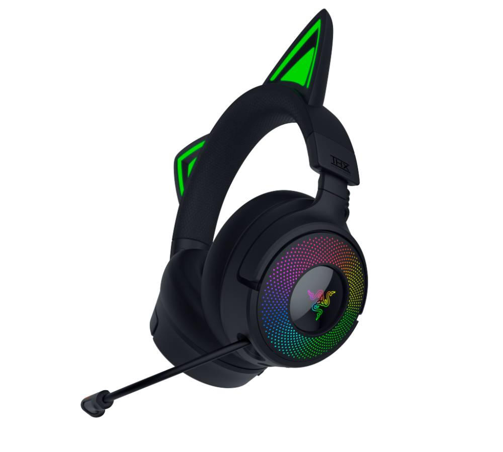 Razer Kraken Kitty V3 Pro HyperSpeed þráðlaus leikjaheyrnartól með hljóðnema, svört - image 9 [8d9e47ee9d]
