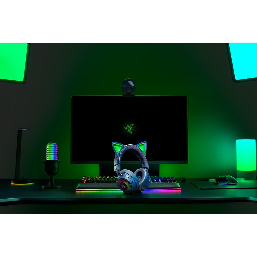 Razer Kraken Kitty V3 Pro HyperSpeed þráðlaus leikjaheyrnartól með hljóðnema, svört - image 16 [a8b864fe02]