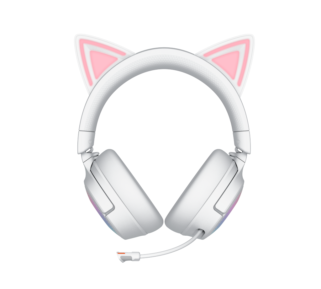 Razer Kraken Kitty V3 Pro HyperSpeed þráðlaus leikjaheyrnartól með hljóðnema, hvít - image 3 [ae510c6d18]