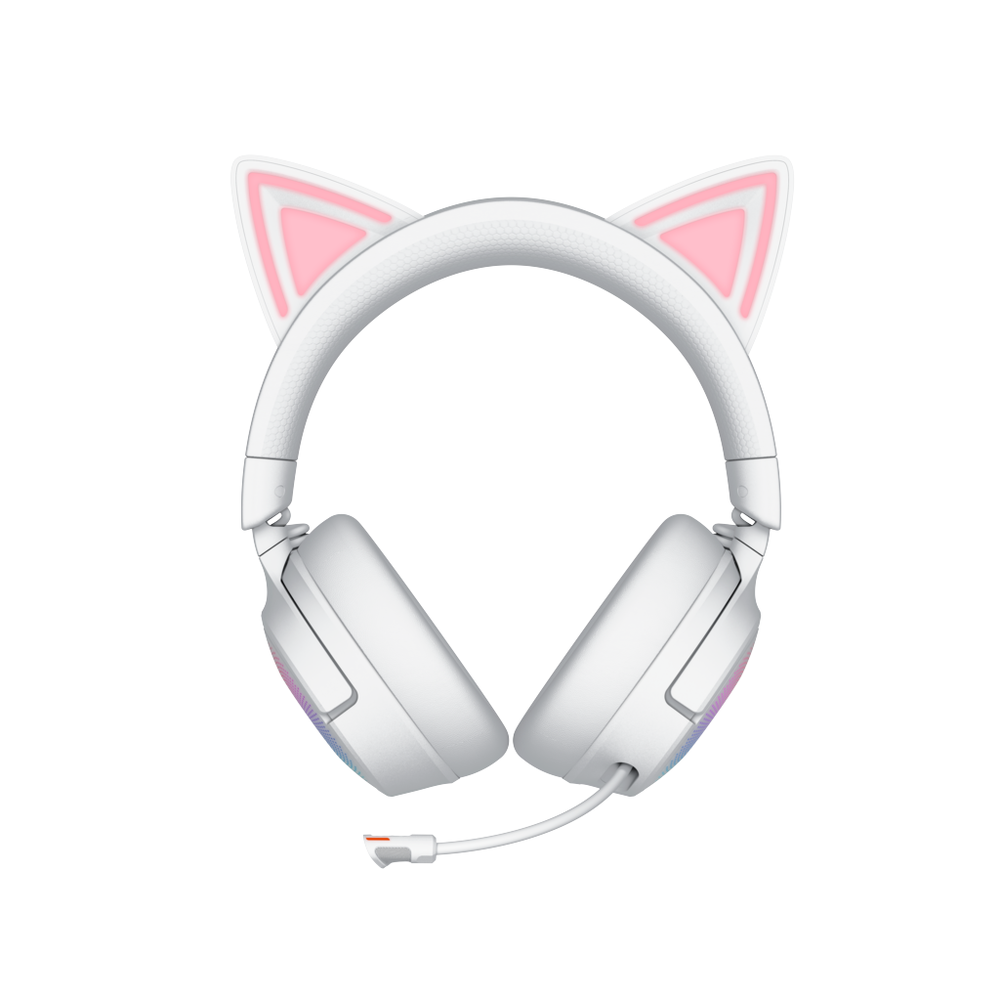Razer Kraken Kitty V3 Pro HyperSpeed þráðlaus leikjaheyrnartól með hljóðnema, hvít - image 4 [3c04794938]