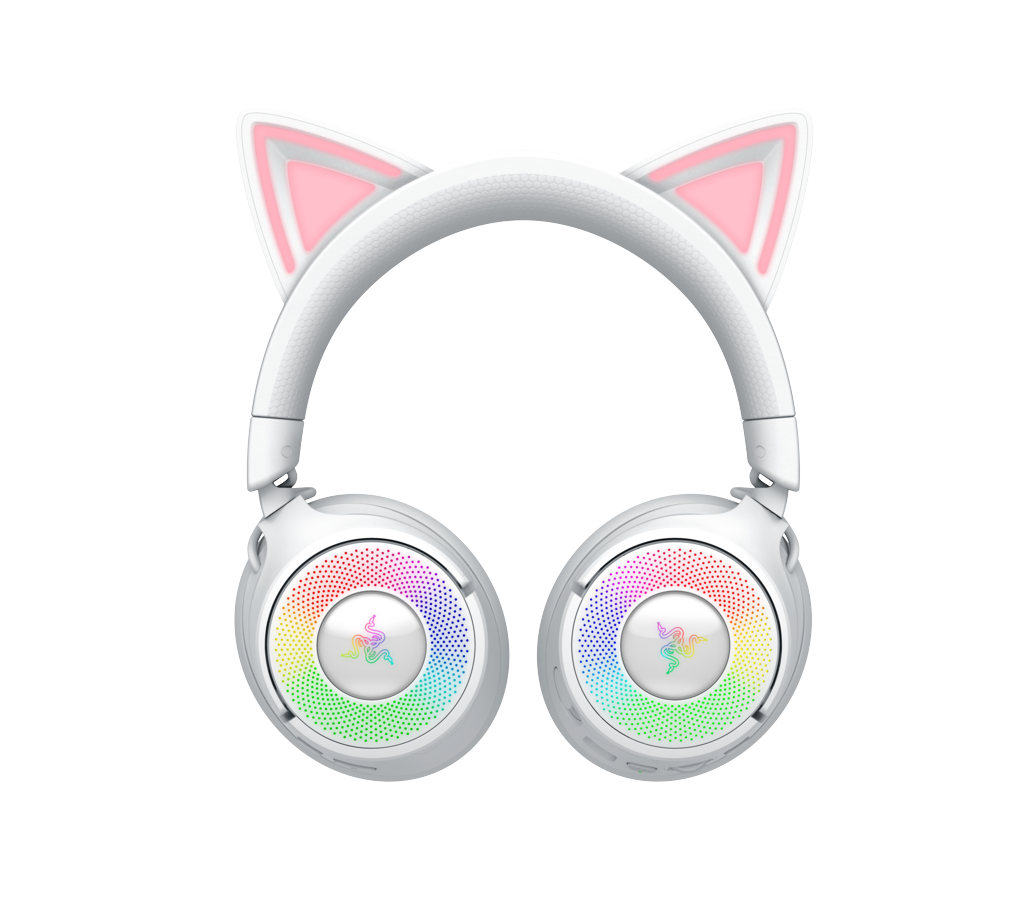 Razer Kraken Kitty V3 Pro HyperSpeed þráðlaus leikjaheyrnartól með hljóðnema, hvít - image 5 [c7fbf36ef2]