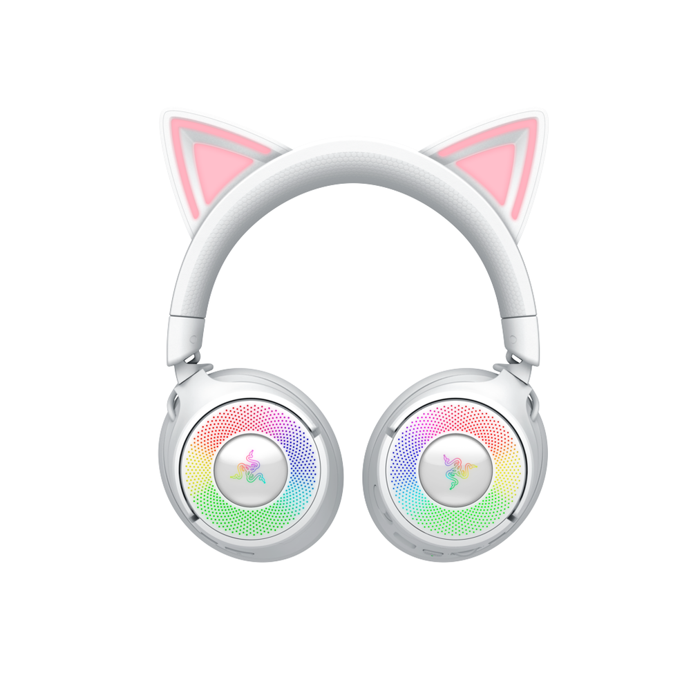 Razer Kraken Kitty V3 Pro HyperSpeed þráðlaus leikjaheyrnartól með hljóðnema, hvít - image 6 [c03e3db42f]
