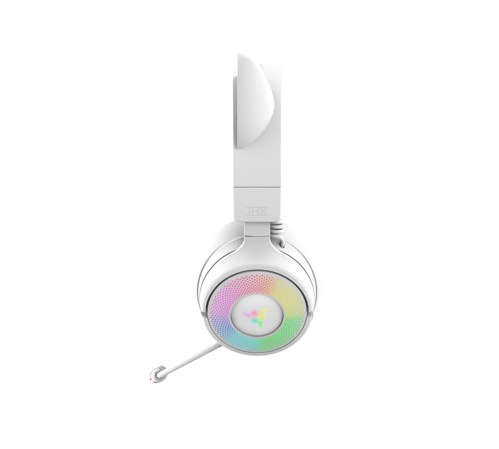 Razer Kraken Kitty V3 Pro HyperSpeed þráðlaus leikjaheyrnartól með hljóðnema, hvít - image 7 [b33dff07e3]