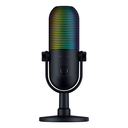 Razer Seiren USB Broadcast Chroma RGB hljóðnemi, svartur - image 2 [d946ccf2f0]