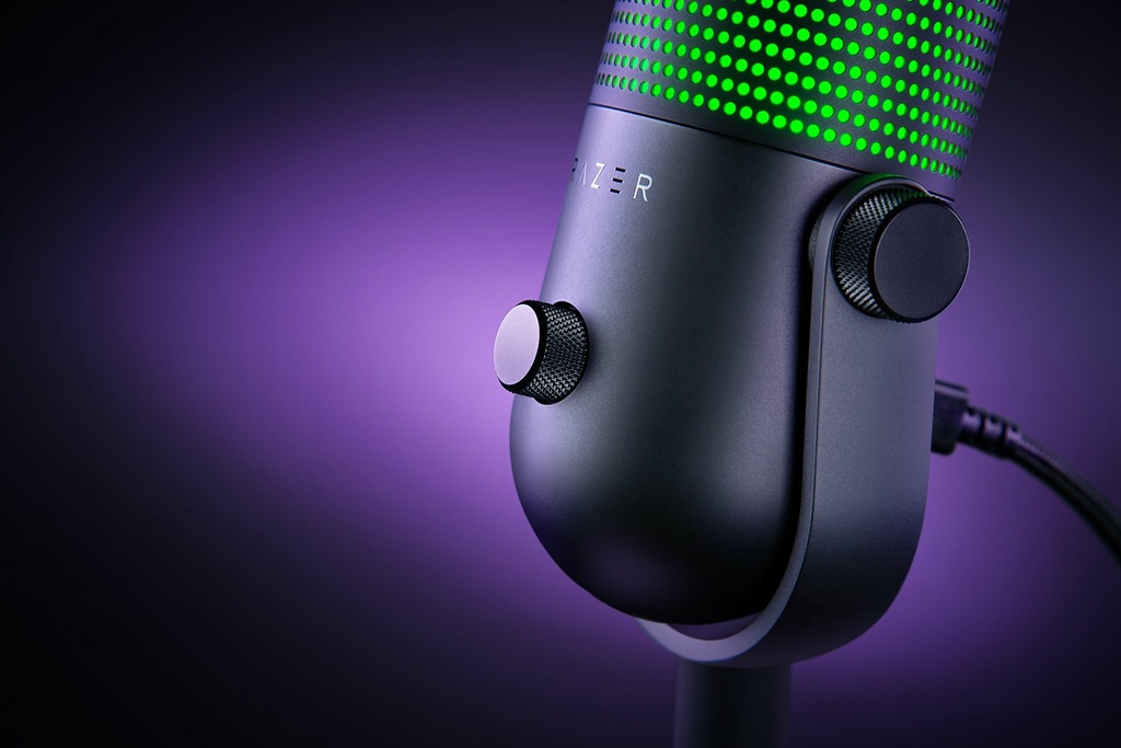 Razer Seiren USB Broadcast Chroma RGB hljóðnemi, svartur - image 15 [a266e4b725]