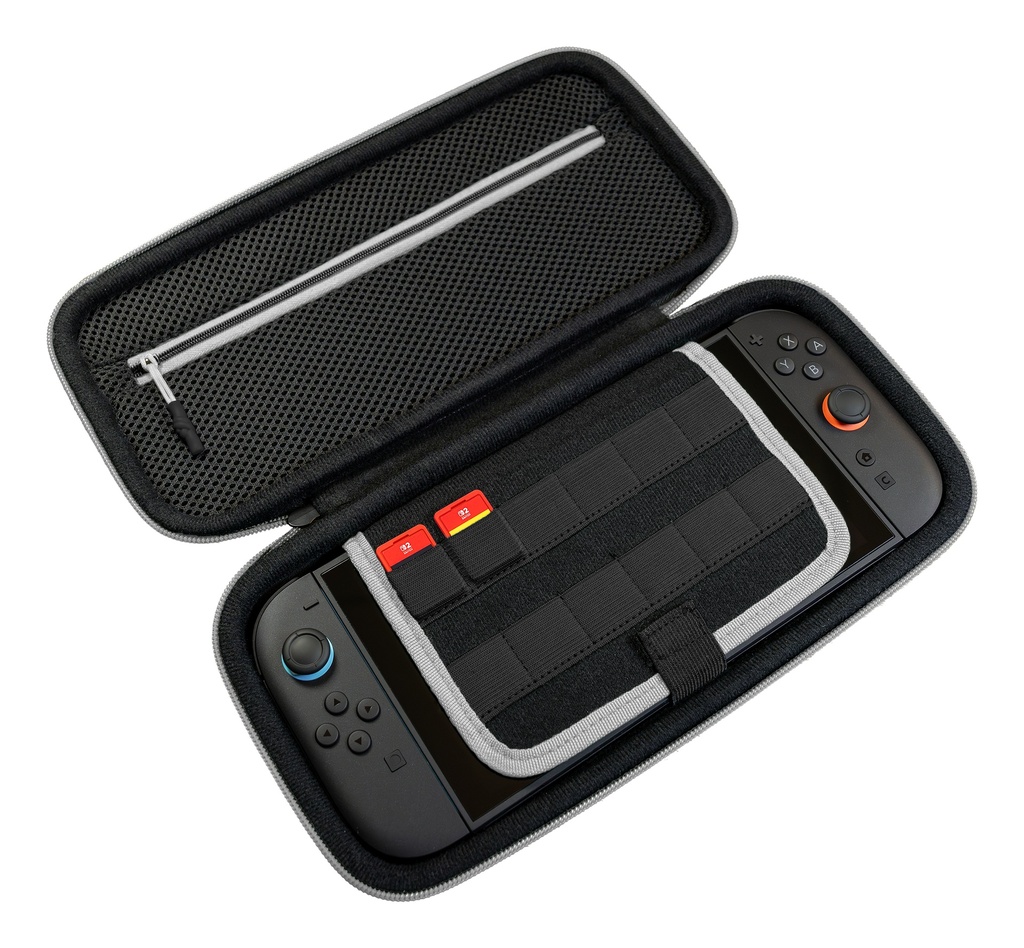 Turtle Beach PlayTreck ferðataska fyrir Nintendo Switch 2, Charcoal hvít - image 8 [74f5139e35]
