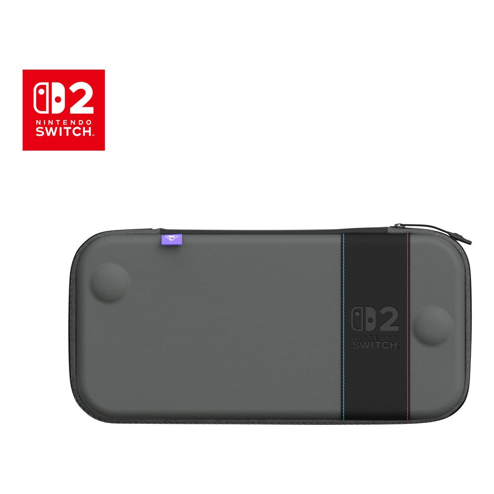 Turtle Beach PlayTreck Slim ferðataska fyrir Nintendo Switch 2, Charcoal svört - image 2 [4c5e1d206c]