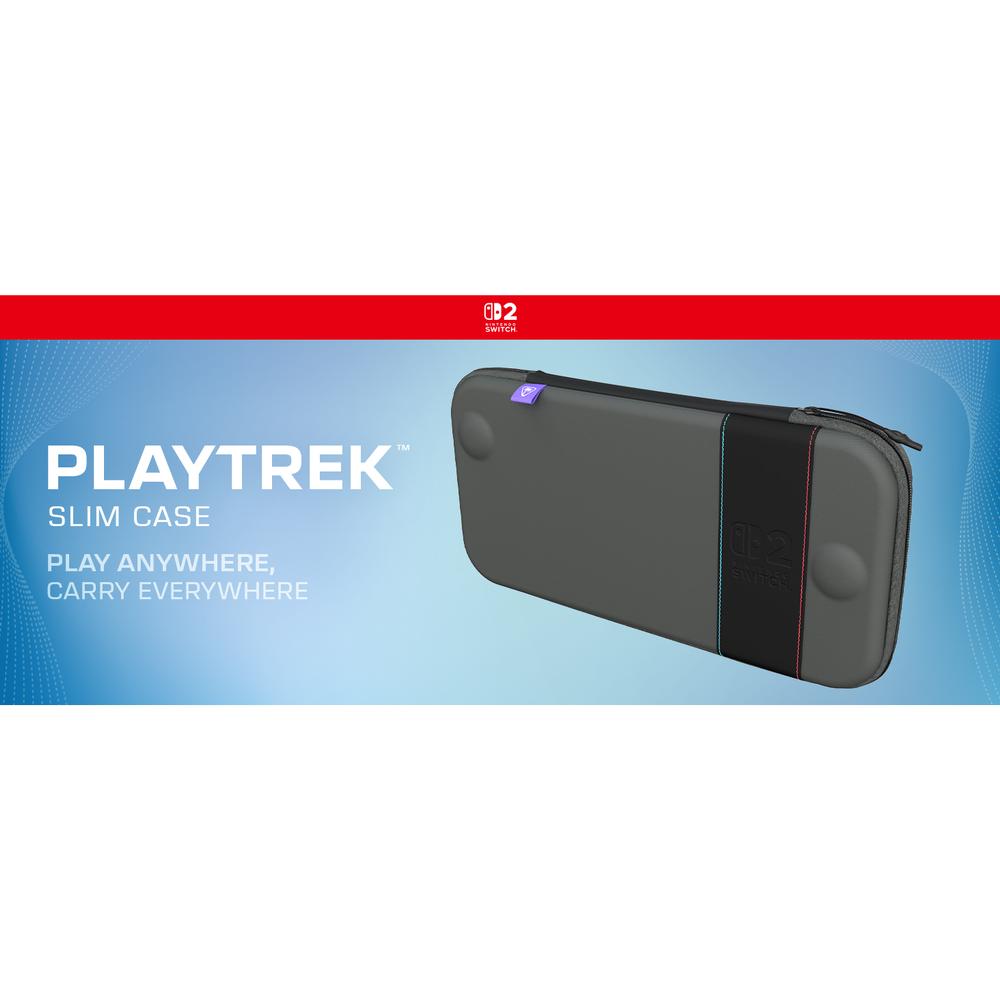 Turtle Beach PlayTreck Slim ferðataska fyrir Nintendo Switch 2, Charcoal svört - image 20 [0c1b306fc2]