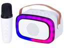 Trevi XR Jump Karaoke RGB ferðahátalari með hljóðnema, hvítur - image 2 [c6b4116c7a]