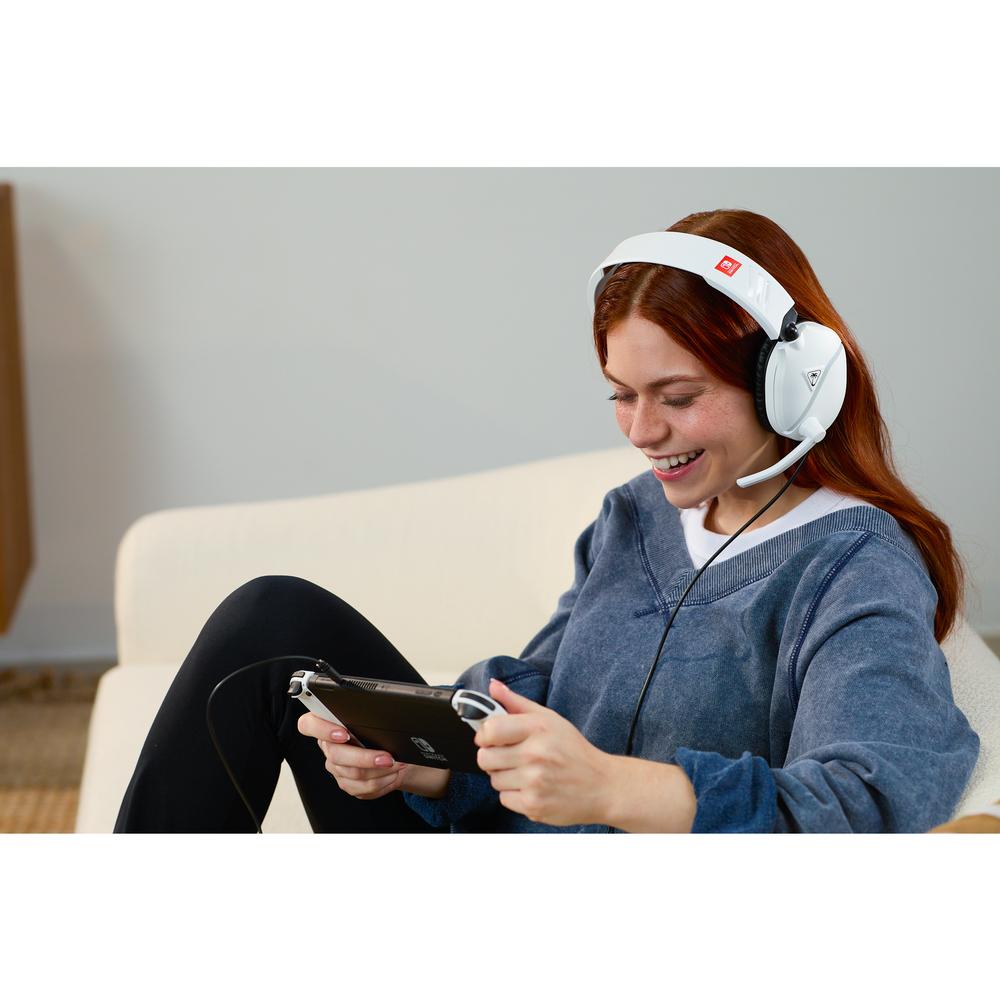 Turtle Beach Recon 70 Nintendo Switch leikjaheyrnartól með hljóðnema, hvít - image 16 [09510514af]