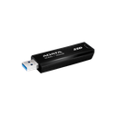 ADATA SC610 500GB USB Gen2 SSD flakkari/lykill, svartur/rauður - image 3 [b43eee2d93]
